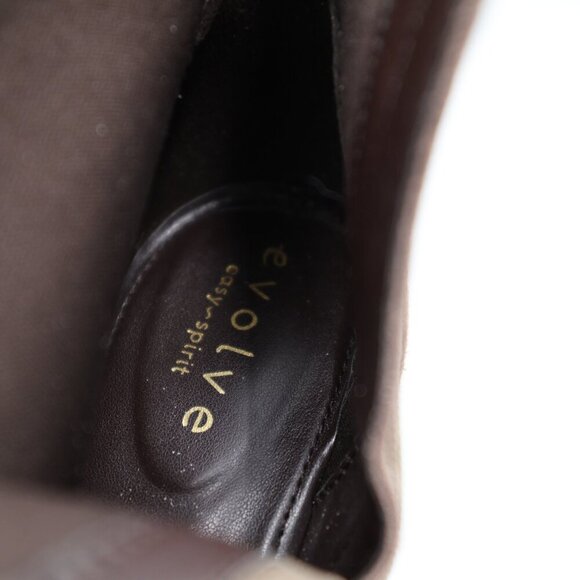 Easy Spirit Evolve Wedge Ankle Booties Womens Size 8.5M Taupe Waterproof Leather - Picture 10 of 11